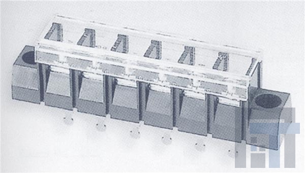 YK50626130J0G Клеммные колодки с изолирующими перегородками 950 TB BARRIER W/F&COVER