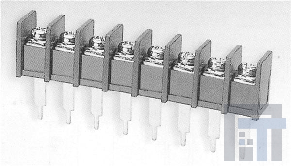 YK61605030J0G Клеммные колодки с изолирующими перегородками 1000 TB BARRIER