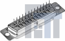 09670254754 Стандартные соединители D-Sub  25P FEMALE STRT SLDR