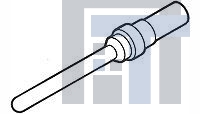 1-205089-1 Контакты D-Sub  SZ 20 CRIMP PIN CNT ASSY