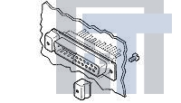 1-208101-1 Инструменты и аппаратное оборудование D-Sub  LATCHING BLOCK KIT