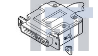 1-5207908-0 Корпуса разъемов D-Sub  CABLE CLAMP SIZE 4