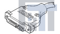 1-5745172-3 Корпуса разъемов D-Sub  DSUB ACC: A CABLE CLAMP SHLD