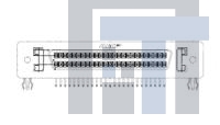 1-787082-8 Стандартные соединители D-Sub  100 50SR R/A RCPT REDESIGN