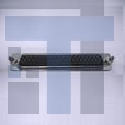 10090928-P154XLF Соединители с высокой плотностью контактов D-Sub 15P MALE STRT PIN UNC 4-40 CLINCH NUTS