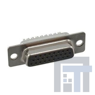 10090928-P264VLF Соединители с высокой плотностью контактов D-Sub 26P MALE STRT PIN UNC 4-40 SCREW LOCKS