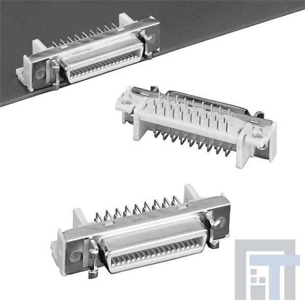 10220-55H3VC Соединители D-Sub Micro-D 20/MDR/RA/RECP/4-40/SPECIAL