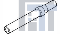 1218267-1 Контакты D-Sub  CONT CRIMP SKT 18AWG 109 SZ 20