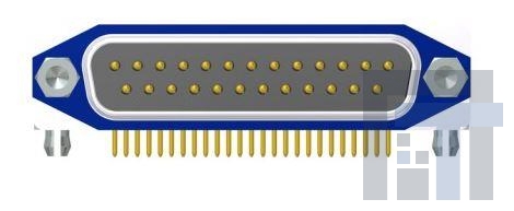 15-006563 Стандартные соединители D-Sub  25 Pos Male Solder Pin Angled