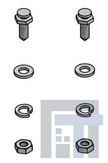 16-000640 Инструменты и аппаратное оборудование D-Sub  LOCKING BOLT SET