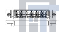 1761028-6 Стандартные соединители D-Sub  20 50SR R/A RCPT ASSY,LEAD FREE