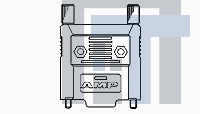 176221-2 Корпуса разъемов D-Sub  AMPLIMITTE CABLE CLAMP KIT