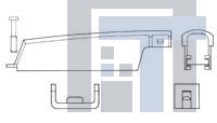 2-229910-1 Инструменты и аппаратное оборудование D-Sub  CABLE CLAMP 50P