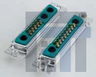 3005W1SCR76F40X Соединители D-Sub со смешанными контактами 5W1 FEM STRT SOLDER COMBO