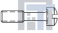 5206052-3 Инструменты и аппаратное оборудование D-Sub  SPECIAL ZINC SCREW