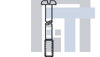 5229911-1 Инструменты и аппаратное оборудование D-Sub  4-40 MOUNTING SCREW