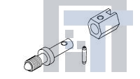 532021-1 Инструменты и аппаратное оборудование D-Sub  BOX JACKSCREW KIT