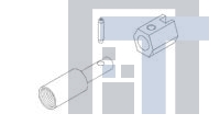 532021-2 Инструменты и аппаратное оборудование D-Sub  FEMALE JKSCREW KIT