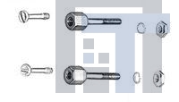 5552563-1 Инструменты и аппаратное оборудование D-Sub  SCREW LOCK KIT vertical mount