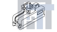 569025-1 Корпуса разъемов D-Sub  COVR KIT 180DEG 64POS 0.610 CA