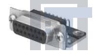 5745536-2 Стандартные соединители D-Sub  DSUB B25S RA545