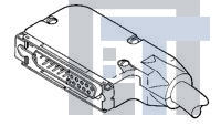 5745652-1 Корпуса разъемов D-Sub  DSUB ACC: A CABLE CLAMP SHLD