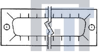 5747025-3 Инструменты и аппаратное оборудование D-Sub  DSUB ACC: A EMI/RFI GASKET