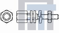 5747223-3 Инструменты и аппаратное оборудование D-Sub  FEMALE SCREWLOCK