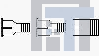 6-745129-9 Инструменты и аппаратное оборудование D-Sub  CRIMP FERRULE