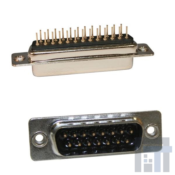 671-009-113R001 Стандартные соединители D-Sub  IP66 9P M VERT DIP SOLDER NICKEL