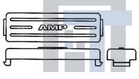 749894-5 Инструменты и аппаратное оборудование D-Sub  50S 50POS CABLE PLUG COVER