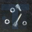 863001018TLF Инструменты и аппаратное оборудование D-Sub  F screw lock for PCB
