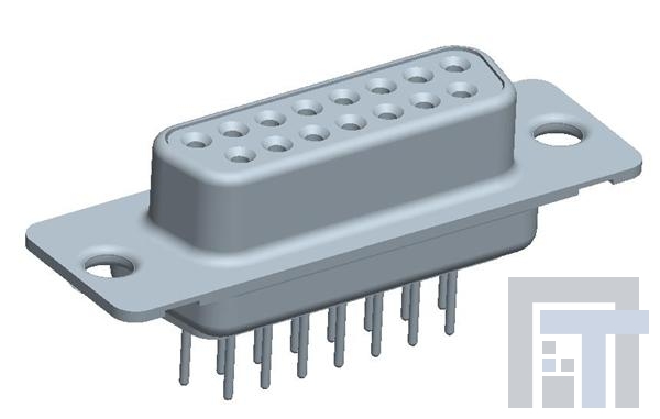 DAP15S365TLF Стандартные соединители D-Sub  15P FEMALE MACHINED SHELL SIZE A