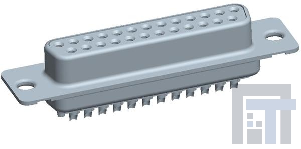 DBP25S065TLF Стандартные соединители D-Sub  25P FEMALE SOLDER SHELL SIZE B