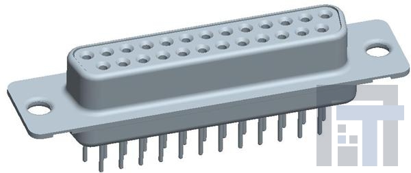 DBP25S365TLF Стандартные соединители D-Sub  25P FEMALE MACHINED SHELL SIZE B
