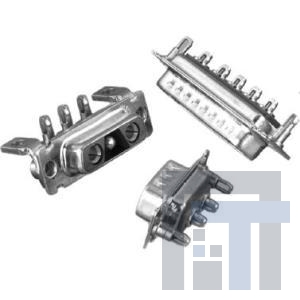 DCO8W8P93C5G40LF Соединители D-Sub со смешанными контактами 569-5KXF-MIX POWER (DW SERIES)