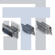DE09S565TLF Стандартные соединители D-Sub  DSUB R/A STB 09 SOCKET