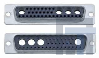 FL36W4P7-K120 Соединители D-Sub со смешанными контактами 36 POS PCB PLUG 36W4 32 PIN 4 HOLE