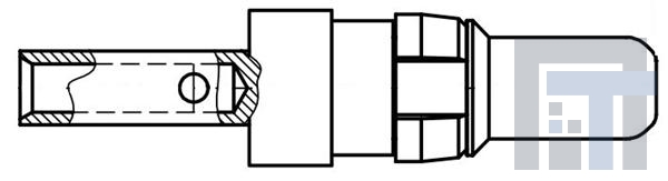 FMP053P103 Соединители D-Sub со смешанными контактами HiPwrContStCbleTerm Crimp