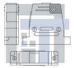 L17-1589-06 Корпуса разъемов D-Sub  DSUB HOOD