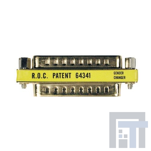 P156-000 Адаптеры и переходники D-Sub Tripp Lite Compact Gold DB25 Gender Changer Adapter Connector DB25 M/M