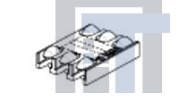 1-1705300-7 Соединители для карт памяти 6 Pos 5 Directional SIM Connector