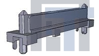 1-1735105-2 Соединители DIMM SAS BACKPLANE RECEPT VERTICAL