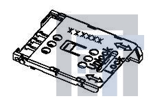 47388-3001 Соединители для карт памяти ASSY 1.90MM SIM CARD IM CARD READER CONN.