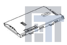 47603-0001 Соединители для карт памяти ASSY FOR PUSH PUSH 8PINS SIM W/DETECT