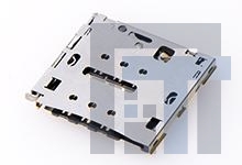 505020-0692 Соединители для карт памяти Micro-SIMCardConn Pin-Eject Type