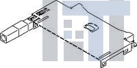 55022-0001 Соединители для карт памяти LEFT SIDE EJECTOR For Type I Headers