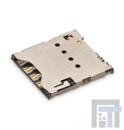 693021010811 Соединители для карт памяти WR-CRD Micro SIM SMT 1.25mm Card Detect