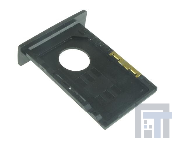 91236-0012 Соединители для карт памяти Sim Card Hld Lgt 30. 30.65mm w/bridge Trm