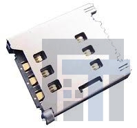 FUA006-3210-0 Соединители для карт памяти Micro SIM Card Tray FUS006-3210-0 Conn